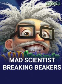 Mad Scientist Breaking Beakers icon